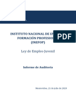 2020 PDPNE InstitutoNacionaldeEmpleoyFormacionProfesional-LeydeEmpleoJuvenil