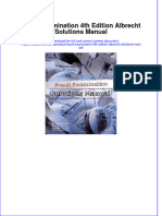 (Download PDF) Fraud Examination 4th Edition Albrecht Solutions Manual Full Chapter