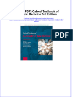 Full Download PDF of (Ebook PDF) Oxford Textbook of Geriatric Medicine 3rd Edition All Chapter