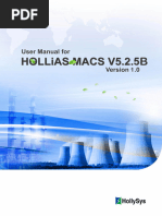 User Manual For MACS 5.2.5B