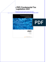 Full Download PDF of (Ebook PDF) Fundamental Tax Legislation 2021 All Chapter