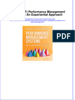 Full Download PDF of (Ebook PDF) Performance Management Systems: An Experiential Approach All Chapter