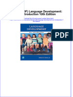 Full Download PDF of (Ebook PDF) Language Development: An Introduction 10th Edition All Chapter