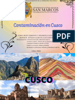 Contaminación en Las Regiones Del Perú