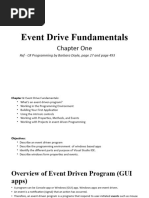 Lect Note On Chapter 1 - Event Driven Fundamentals