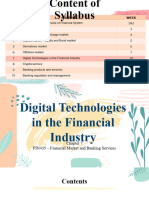 Chapter 7 (Digital Technologies in The Financial Industry)