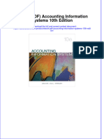 Full Download PDF of (Ebook PDF) Accounting Information Systems 10th Edition All Chapter