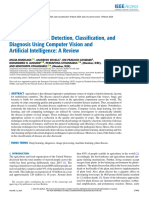 Plant Leaf Disease Detection Classification and Diagnosis Using Computer Vision and Artificial Intelligence A Review