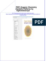 Full Download PDF of (Ebook PDF) Organic Chemistry Mechanistic Patterns by OgilvieAckroyd All Chapter