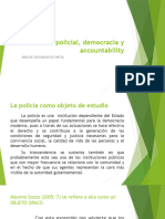 Función Policíal y Democracia