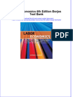 (Download PDF) Labor Economics 6th Edition Borjas Test Bank Full Chapter