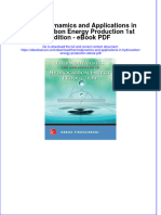 (Ebook PDF) Thermodynamics and Applications in Hydrocarbon Energy Production 1st Edition - Ebook PDF All Chapter