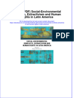 Full Download PDF of (Ebook PDF) Social-Environmental Conflicts, Extractivism and Human Rights in Latin America All Chapter