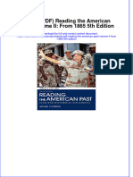 Full Download PDF of (Ebook PDF) Reading The American Past: Volume II: From 1865 5th Edition All Chapter