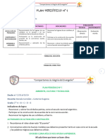 Plan Periódico #1 Act