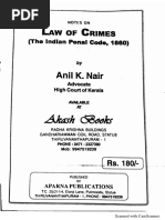 Law of Crimes (Indian Penal Code, 1860) by Anil K Nair-1