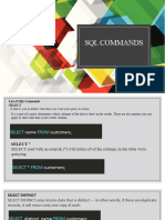 SQL Commands