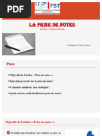 La Prise de Notes .F.L