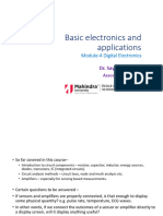 6.1 Lectures - Module4 - Digital Electronics