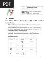 Examen Rattrapge Electricité Industrielle