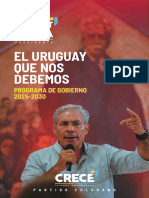 Programa de Gobierno Crece - Robert Silva