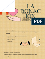 Donación - (Ixb) Grupo 1