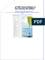 Full Download PDF of (Original PDF) Social Welfare in Canadian Society 5th Edition All Chapter