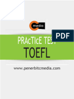 Practice Test TOEFL CMEDIA