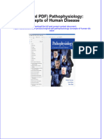 Full Download PDF of (Original PDF) Pathophysiology: Concepts of Human Disease All Chapter