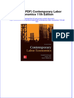 Full Download PDF of (Original PDF) Contemporary Labor Economics 11th Edition All Chapter