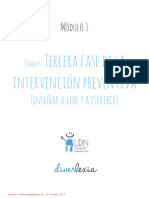 Curso Diverlexia - Tercera Fase (Enseñar A Leer y A Escribir)