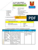 Sesion Lectura Sobre El Afiche Del Cuidado Del Medio Ambiente