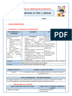 3° Ses Mate Juev 6 Multiplicamos en Columnas y Filas 933623393 Prof Yessenia