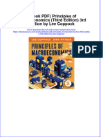 Full Download PDF of (Ebook PDF) Principles of Macroeconomics (Third Edition) 3rd Edition by Lee Coppock All Chapter