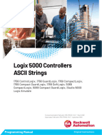 Logix 5000 Controllers ASCII Strings: Programming Manual