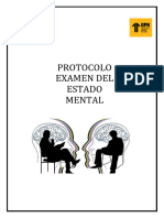 Protocolo Examen Mental