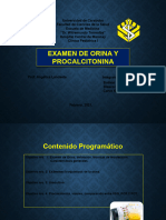 Uroanálisis y Procalcitonina