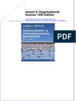 Full Download PDF of Management & Organisational Behavoiur 10th Edition All Chapter