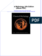 Full Download PDF of Classical Mythology 10th Edition (Ebook PDF) All Chapter