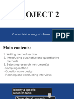 LESSON 5 METHODOLOGY OF A RESEARCH REPORT Version 2