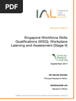 WSQ Workplace Learning and Assessment Stage II 1