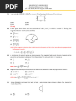 Test - 16 - 12th Jee - 2025 02 June 2024 - Mec +rotational Mechanics - Ans Key