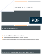 AdministraÃ Ã o Indirecta Do Estado - 22.05.24