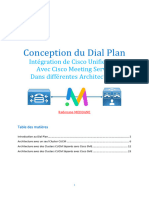 Conception Du Dial Plan Intégration de Cisco Unified CM Avec Cisco Meeting Server Dans Différentes Architectures