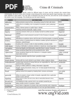 Crime-C Vocabulary