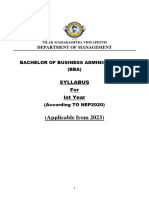 Full Syllabus in Iso Format-Bba23 Nep2020 Syllabus - 27!02!2024