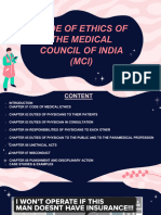 Code of Ethics of MCI