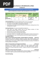 Maths Syllabus