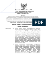 Peraturan Bupati Nomer 212 Tahun 2019 Tentang Pelaksanaan Penelitianpengkajian Dan Pengembangan Di Kabupaten Tanah Laut - 1596676965