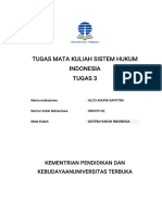 Tugas 3 Sistem Hukum Indonesia